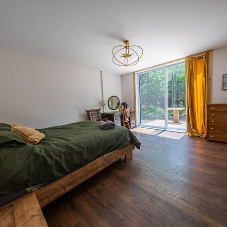 Chalet Deschamps- Spa- Chien Accepte- Nature- Estrie Mansonville Экстерьер фото